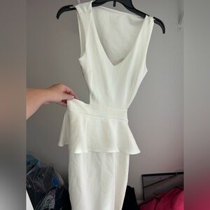 White dress